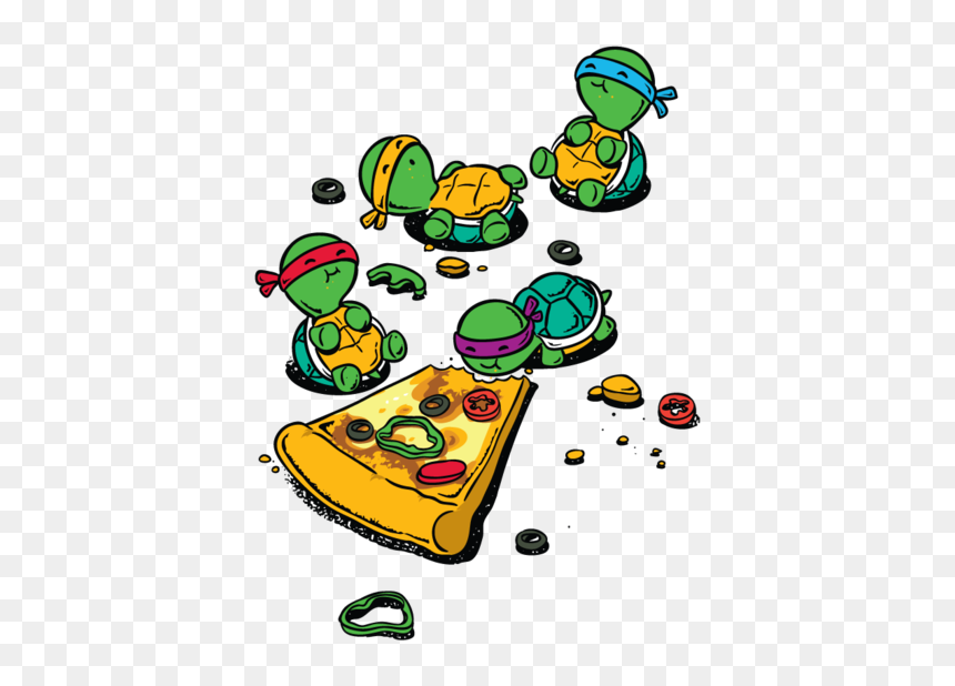 Thumb Image - Ninja Turtles Pizza Png, Transparent Png - ninja turtle png