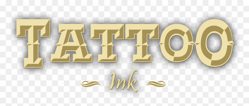 Tattoo Ink Logo Shadow, HD Png Download - ink png