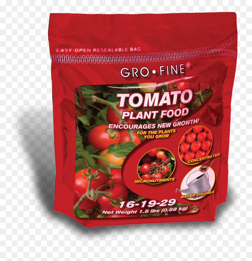 Gro Fine Tomato - Natural Foods, HD Png Download - tomato plant png