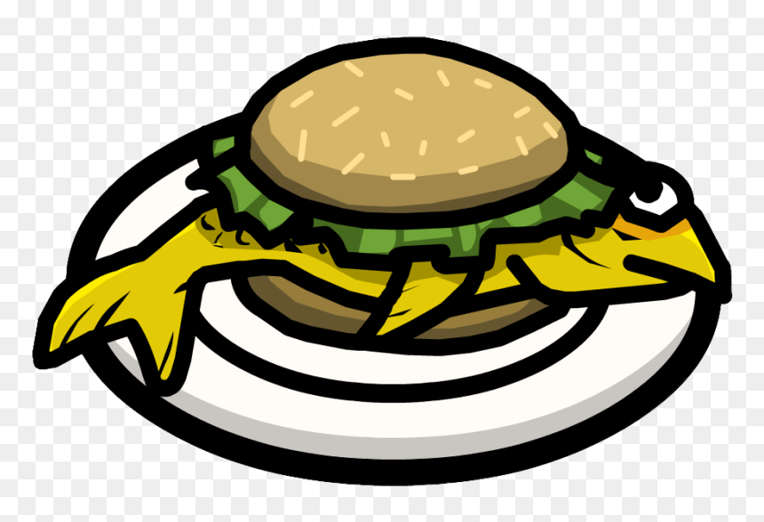 Clipart Of Fish Sandwich Picture Transparent Library - Fish Sandwich Clipart, HD Png Download - sub sandwich png