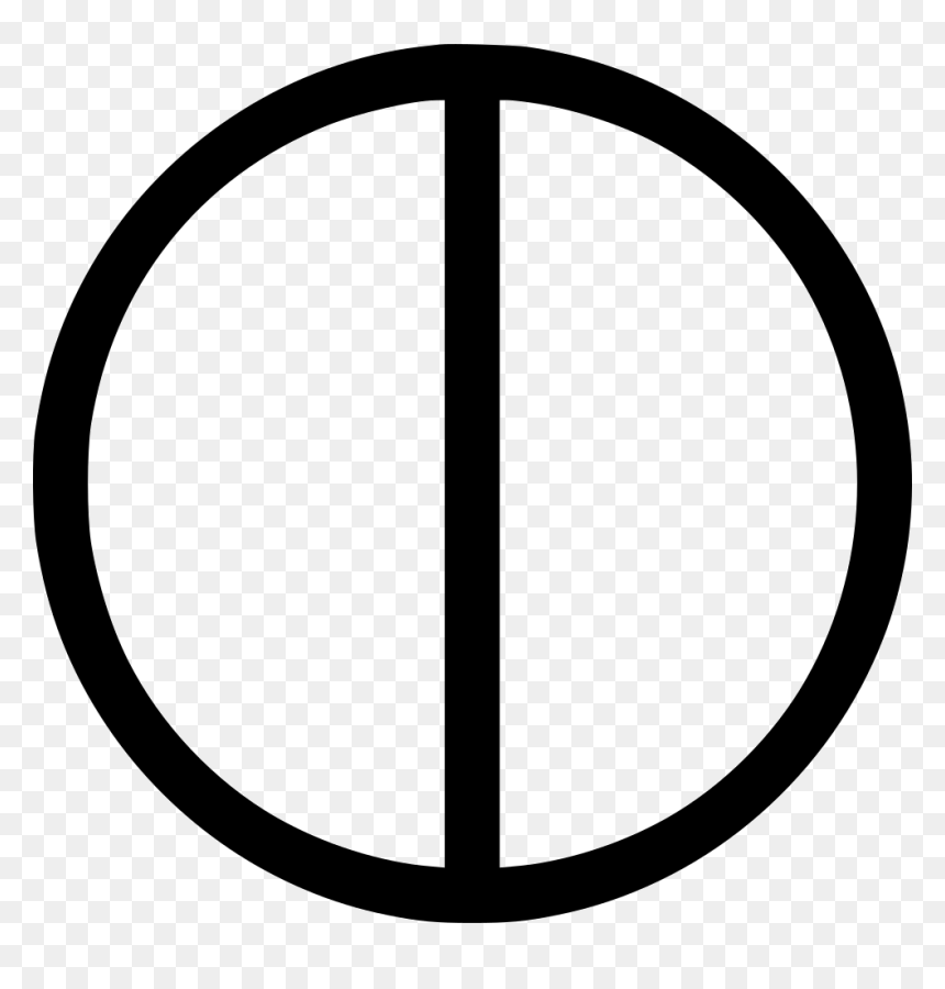 Half Moon Comments - Peace Symbols, HD Png Download - half moon png