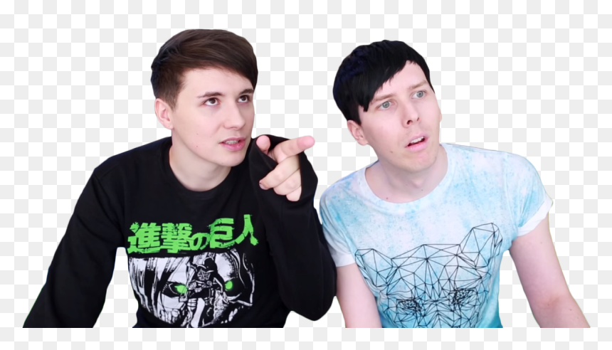 Dan And Phil Image - Dan And Phil Transparent, HD Png Download - dan and phil png
