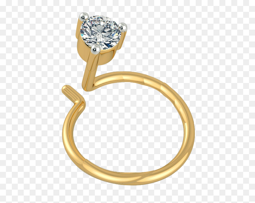 Engagement Ring, HD Png Download - nose ring png