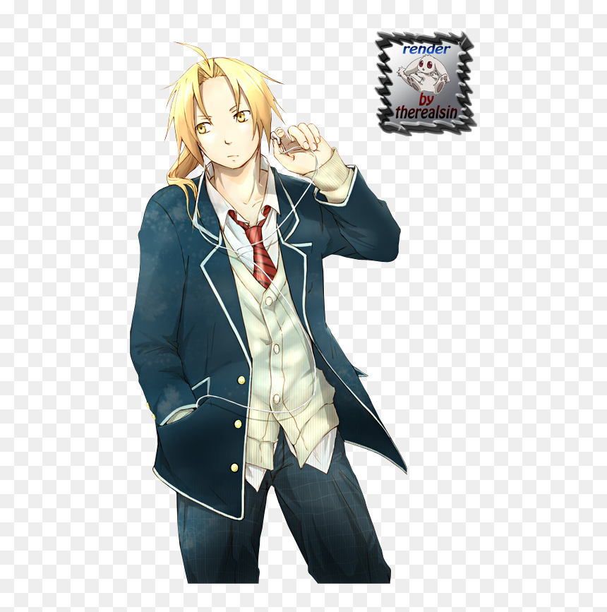 Fullmetal Alchemist Edward Elric Niño, HD Png Download - edward elric png