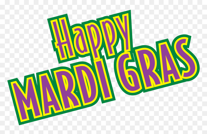 Happy Mardi Gras Clip Art, HD Png Download - mardi gras png