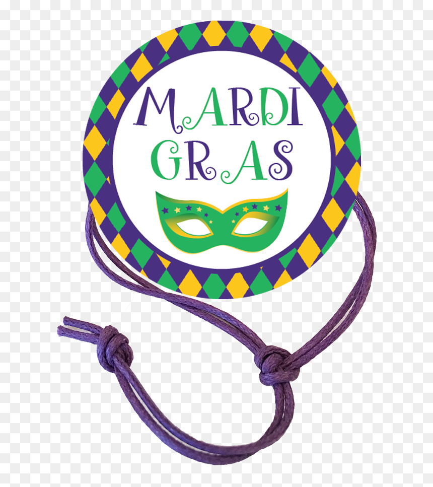 Mardi Gras Napkin Knot - Portable Network Graphics, HD Png Download - mardi gras png