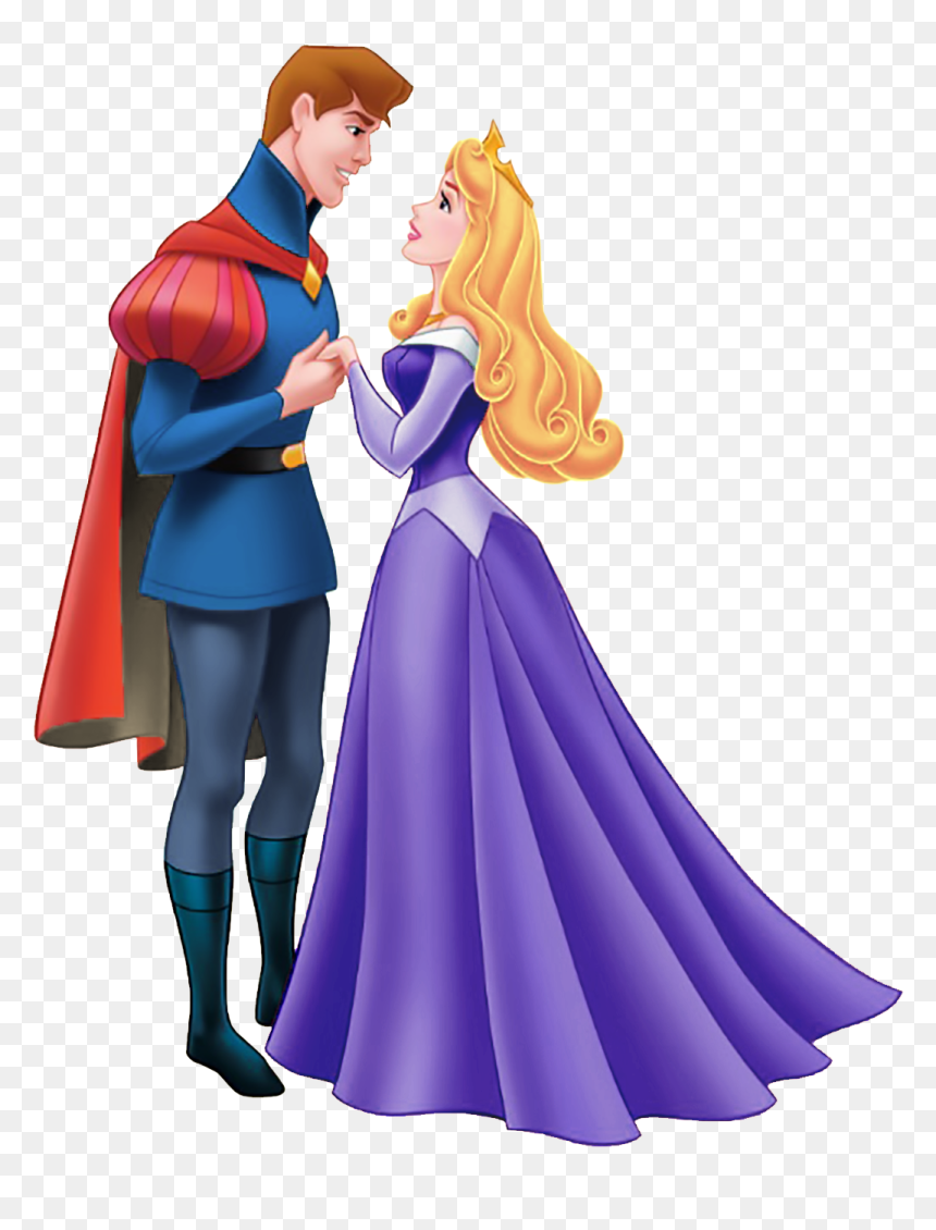 A Very Merry Un-blog - Aurora Princess And Prince, HD Png Download - sleeping beauty png