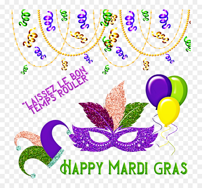 Free Mardi Gras, HD Png Download - mardi gras png