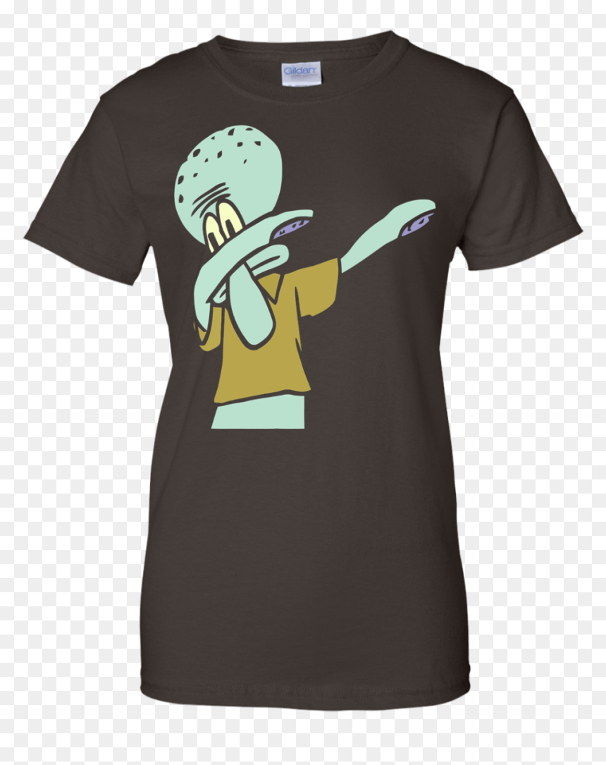 Transparent Squidward Dab Png - Born In August Shirt, Png Download - squidward dab png