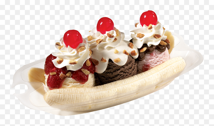 Banana Split Png - Banana Split Baskin Robbins, Transparent Png - banana split png