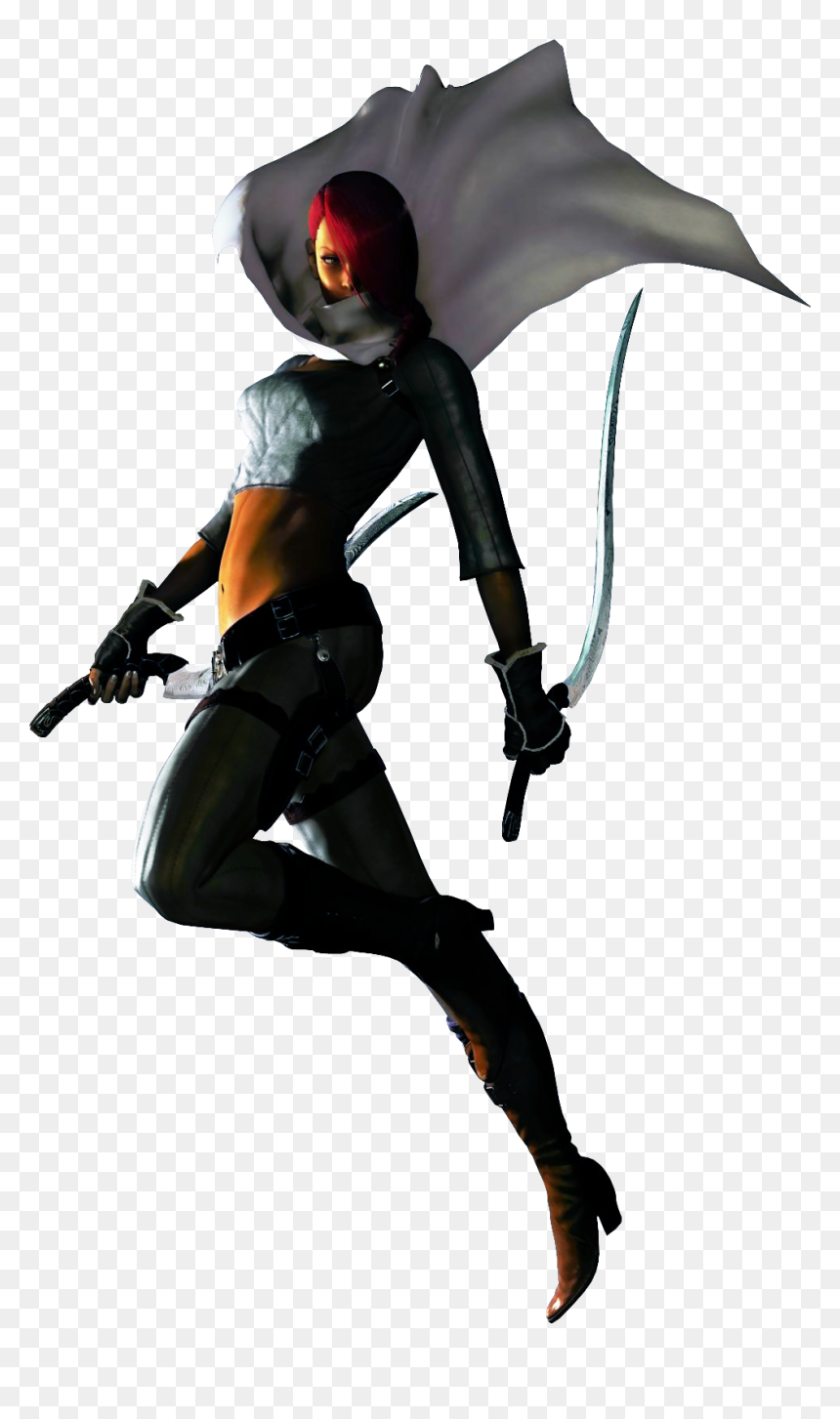 Lucia-protagonist In Devil May Cry 2, She Also Has - Devil May Cry 2 Lucia, HD Png Download - devil pitchfork png