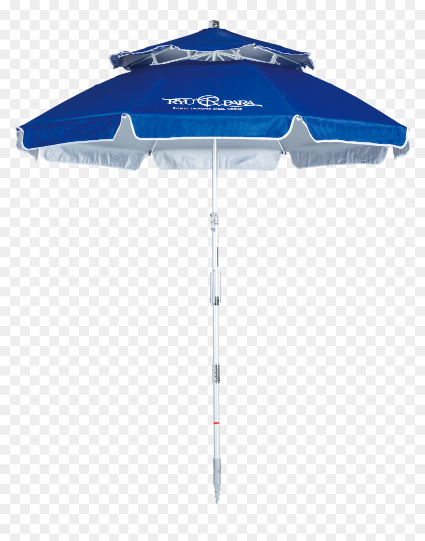 Beach Umbrella Ryupara Gold - Umbrella, HD Png Download - beach umbrella png