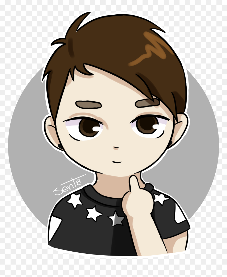 Cartoon Girl Face Clip Art - Clip Art, HD Png Download - dan and phil png