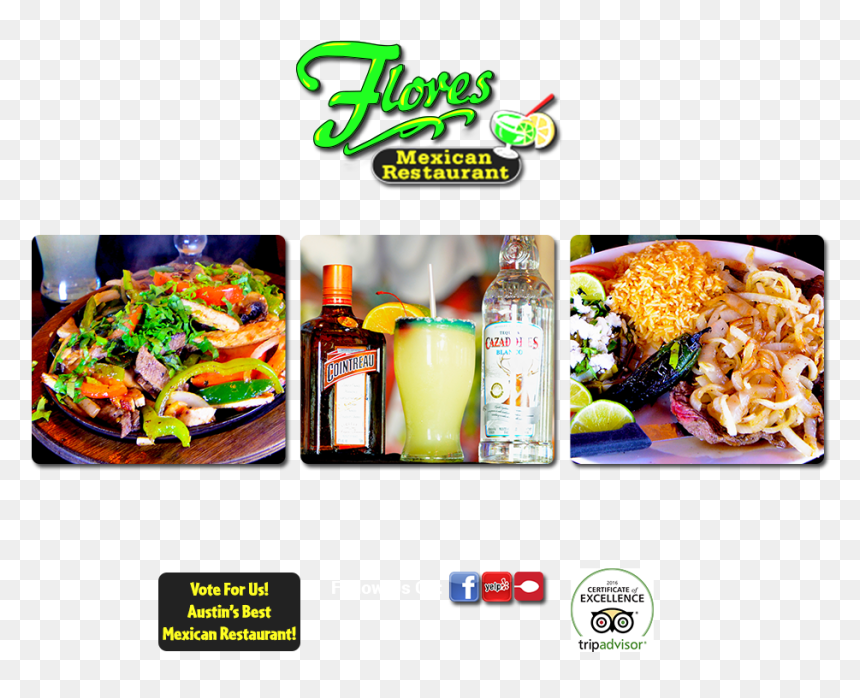 Flores Mexican Restaurant, HD Png Download - mexican food png