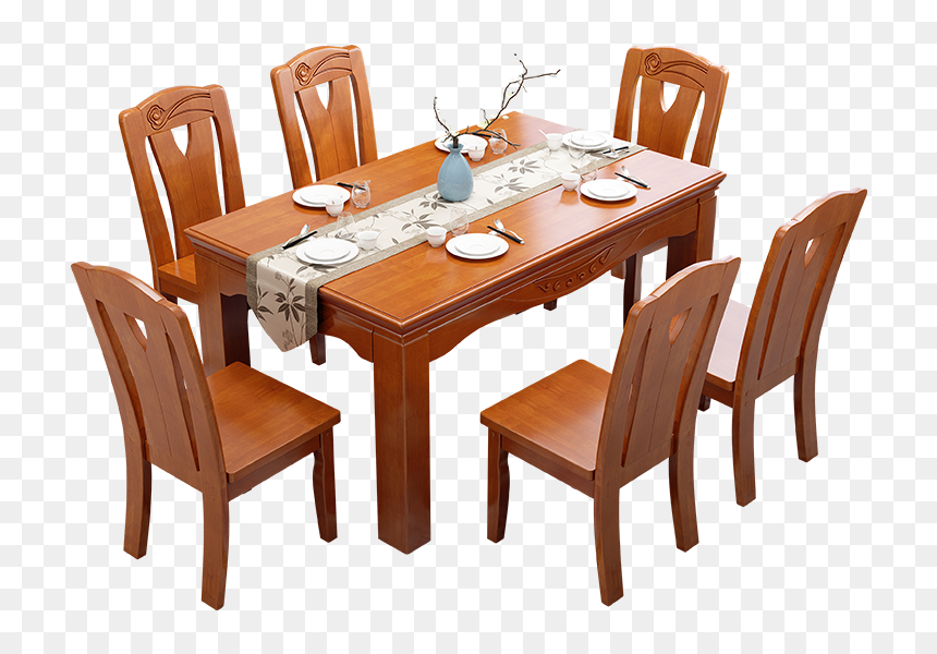 Chair, HD Png Download - wood table png