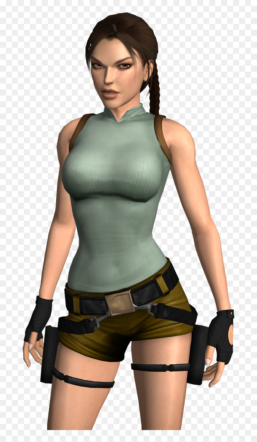 Lara Croft - Lara Croft En Short, HD Png Download - lara croft png