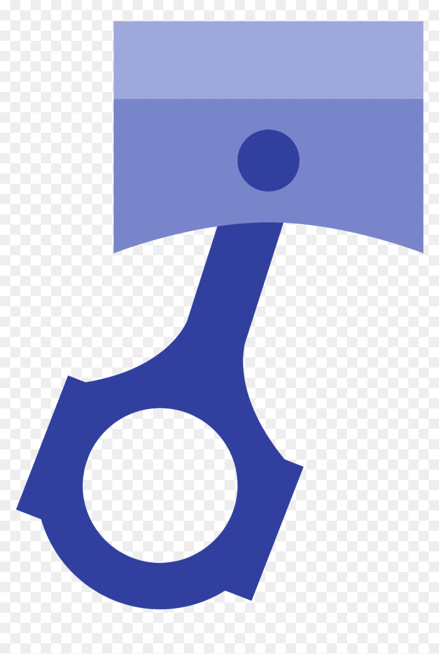 This Logo Represents A Piston And Is Made Up Of A Rectangle - Download, HD Png Download - piston png