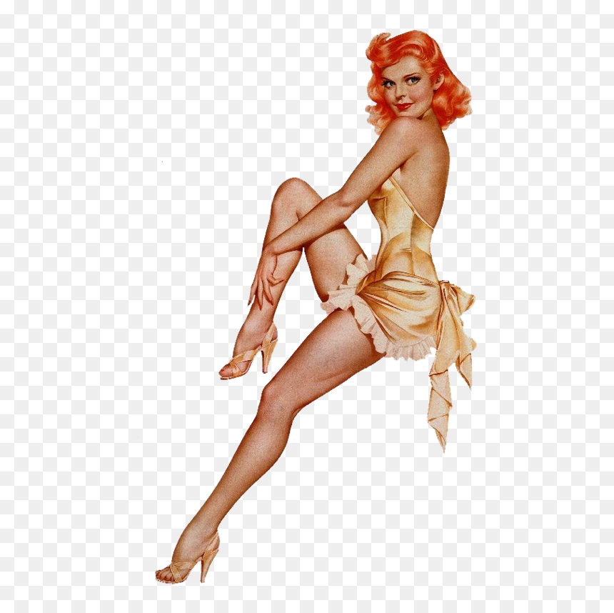 Pin Up Girl, Png, Transparent Background - Pin Up Girl Transparent Background, Png Download - pin up girl png