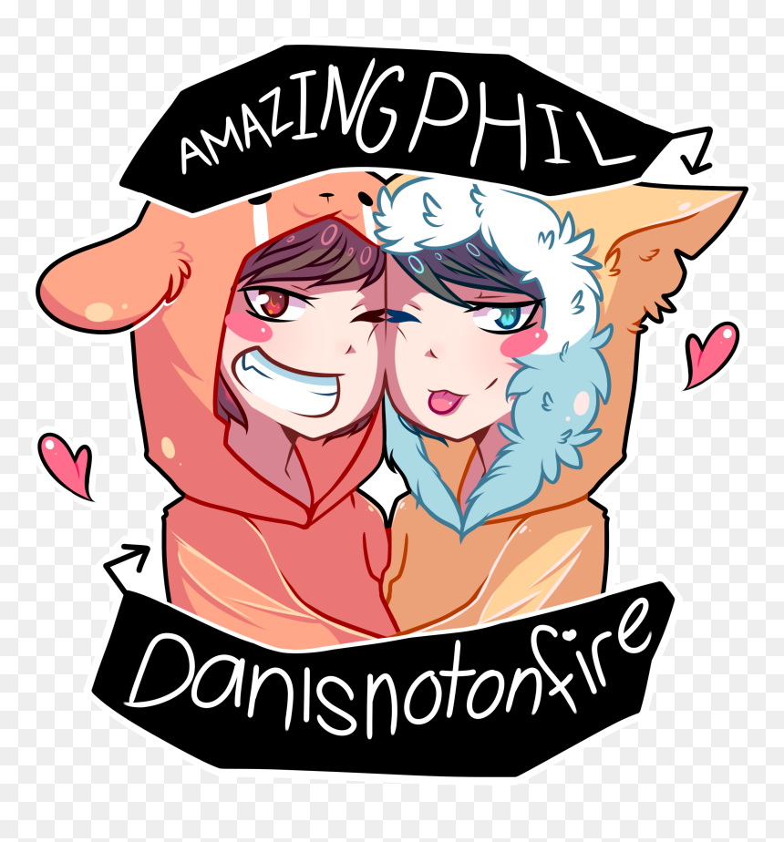 Dan And Phil Logo Transparent, HD Png Download - dan and phil png