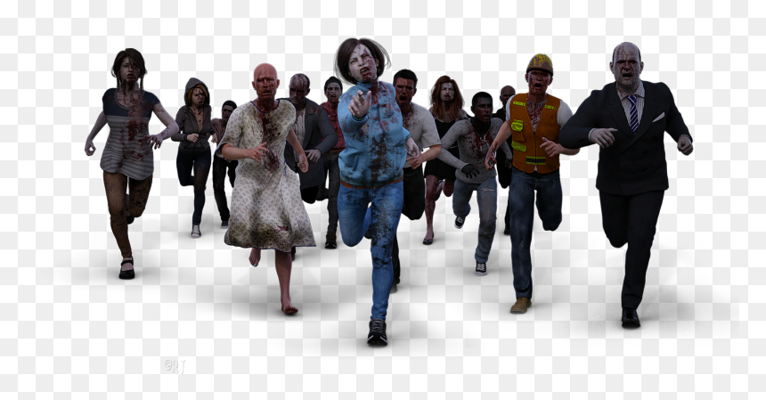 Rjs Dazzariffic Spot - Zombie Horde Png, Transparent Png - zombie horde png