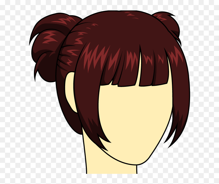 Banner Free Library Bangs Drawing Short Hair - Short Hair Bangs Drawing, HD Png Download - bangs png