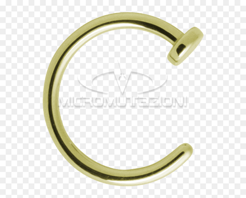 Zirconline® Open Nose Ring Nose Studs & Rings - Emblem, HD Png Download - nose ring png