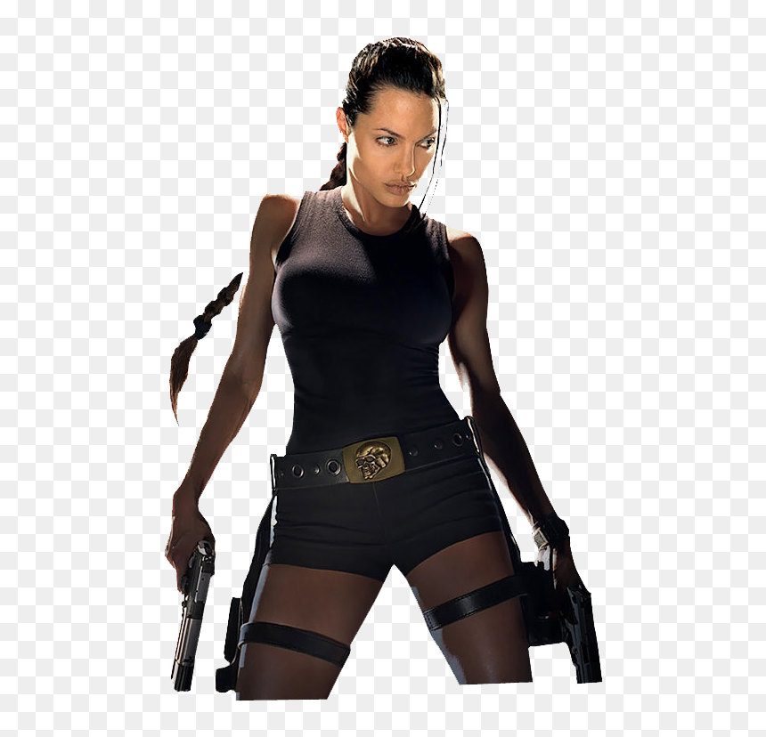 Angelina Jolie Png Image - Angelina Jolie Lara Croft Tomb Raider, Transparent Png - lara croft png