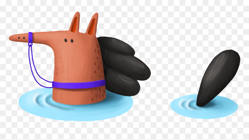Horse Swimming Png, Transparent Png - swimming png