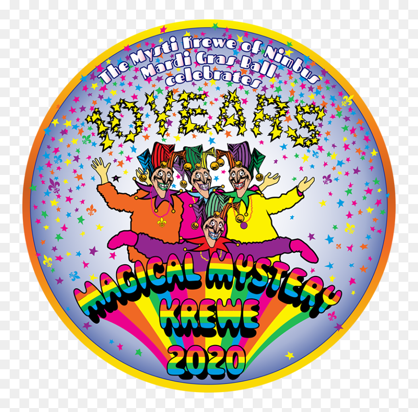 Beatles Magical Mystery Tour, HD Png Download - mardi gras png