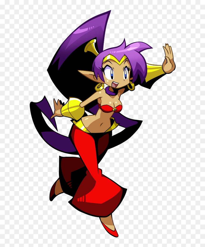 Half-genie Hero Render - Shantae Half Genie Hero Shantae, HD Png Download - shantae png