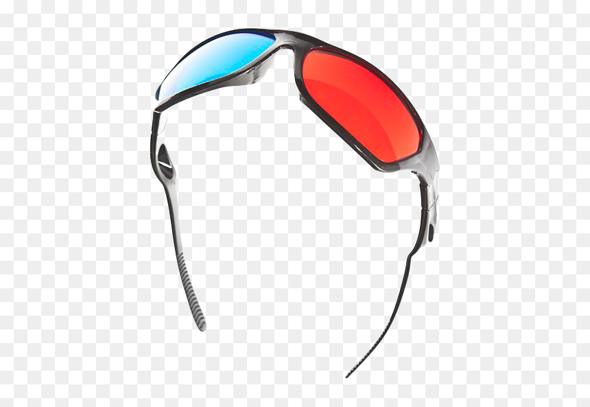 Goggles Glasses Silhouette - Glasses, HD Png Download - 3d glasses png