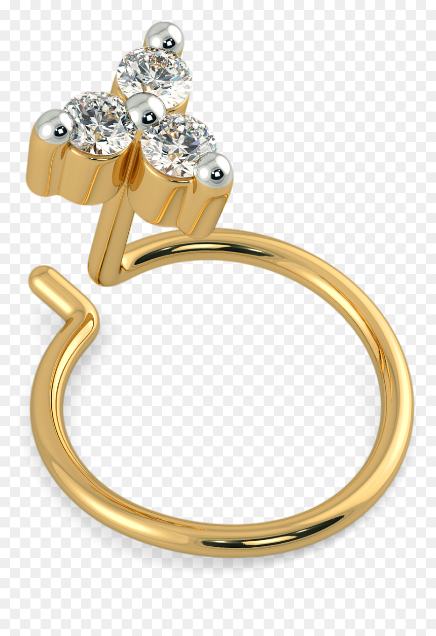 Engagement Ring, HD Png Download - nose ring png