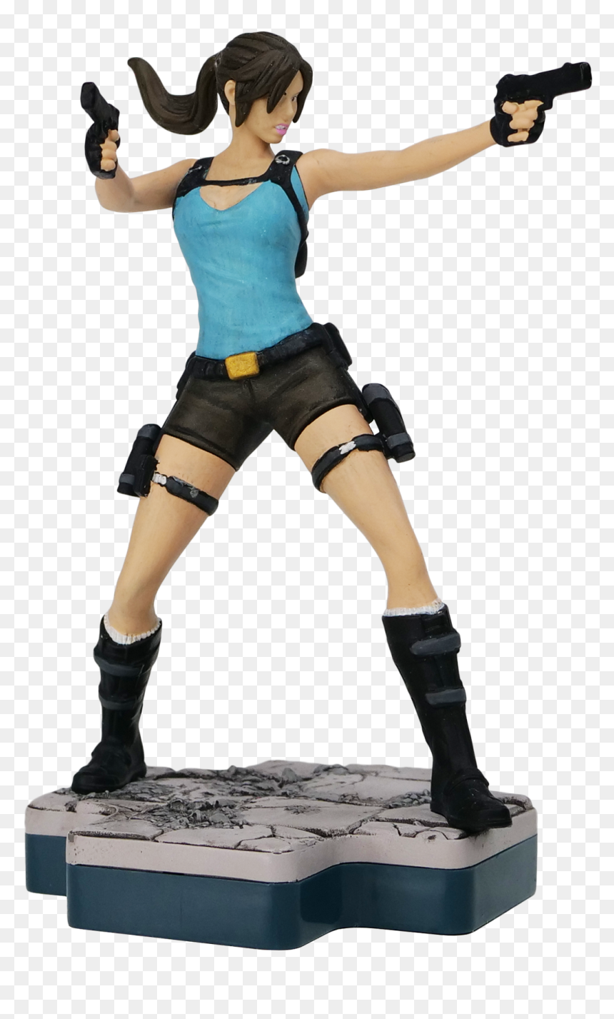 Totaku Classiclara Product Front-2019082 - Lara Croft Totaku Figure, HD Png Download - lara croft png