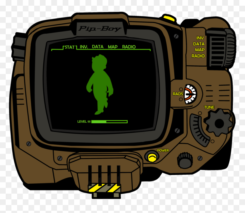 Pipboy Mk4 Pin - Video Camera, HD Png Download - pip boy png