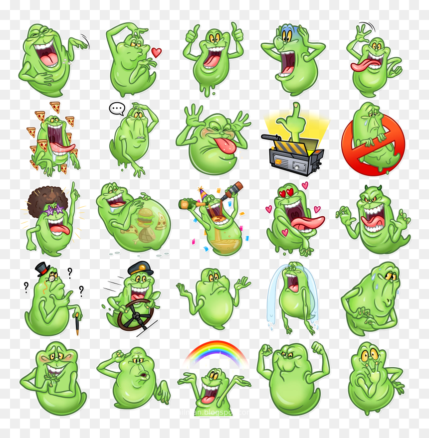 Toad, HD Png Download - slimer png