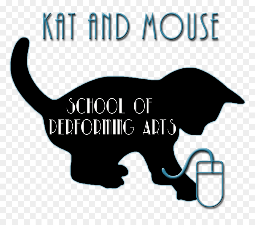 A Kat And A Mouse - Carnivore, HD Png Download - cat silhouette png