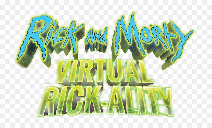 Playstation Flow Banner - Rick & Morty Vr Logo, HD Png Download - rick and morty logo png