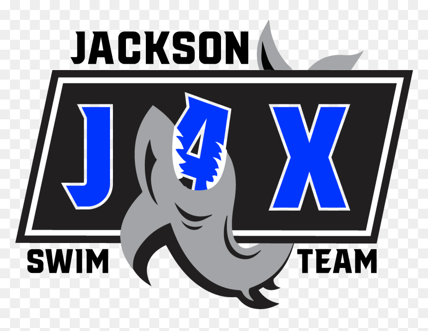 Jackson Swim Team Home Png Team Jackson - Emblem, Transparent Png - swimming png