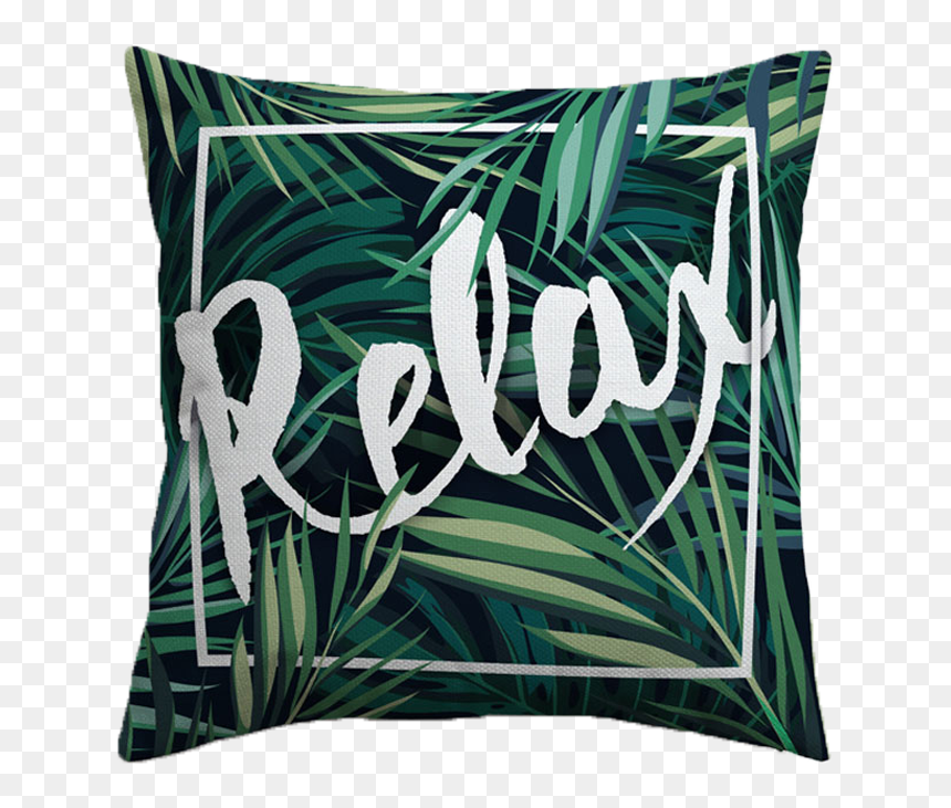 Transparent Tropical Plants Png - Cushion, Png Download - tropical plants png