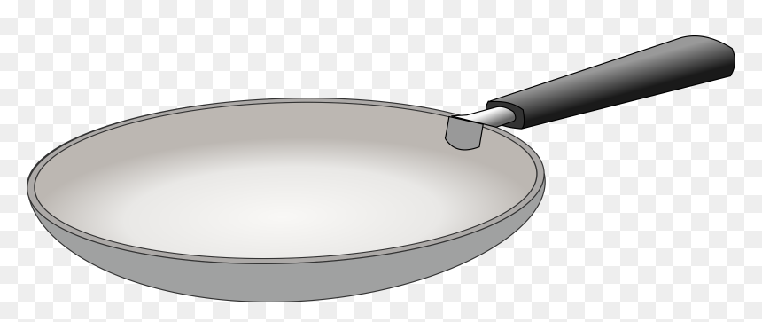Frying Pan Clip Arts - Sketch Of Frying Pan, HD Png Download - frying pan png