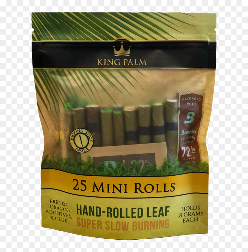 King Palm Mini Rolls, HD Png Download - smoking blunt png