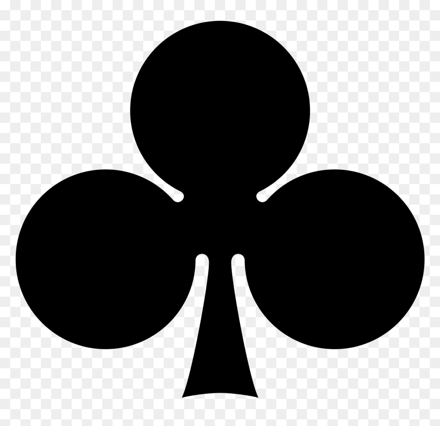Art Svg Symbol - Clubs Symbol, HD Png Download - deathly hallows png