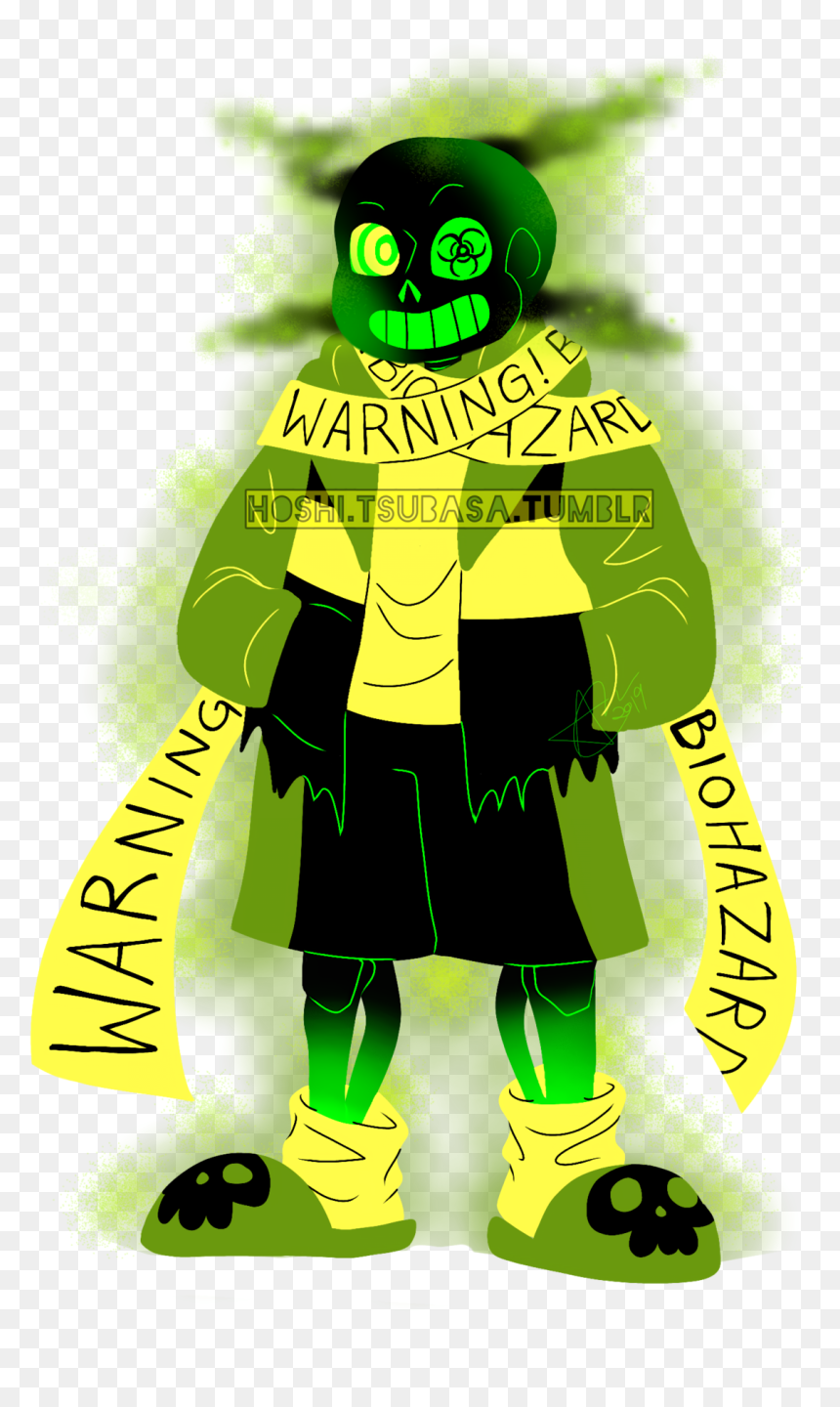 Undertale Au Fanon Wiki - Undertale Sans Green, HD Png Download - vhv