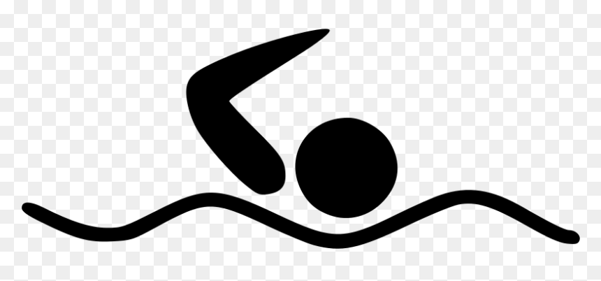 Open Water Swimming Pictogram - Olympic Games Pictograms Swimming, HD Png Download - swimming png