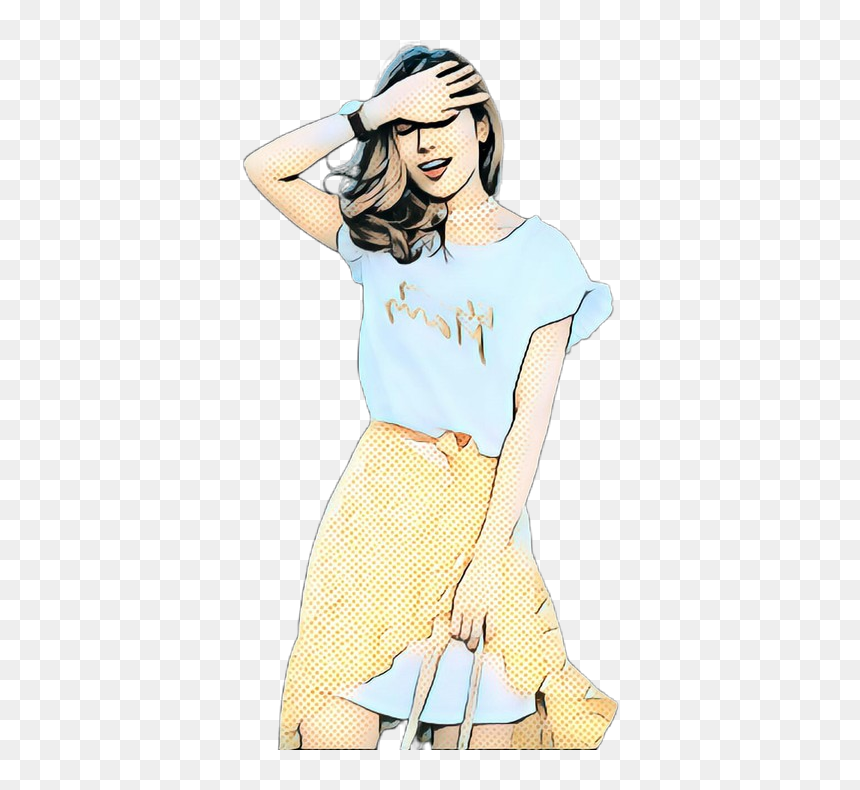 Illustration Pin-up Girl Eyewear Fashion Cartoon - Photo Shoot, HD Png Download - pin up girl png
