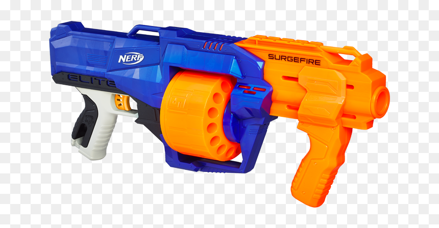 Thumb Image - Surgefire Nerf, HD Png Download - nerf logo png