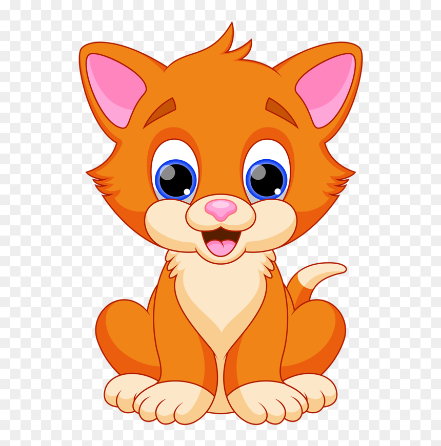 Thumb Image - Cat Clipart, HD Png Download - cartoon cat png