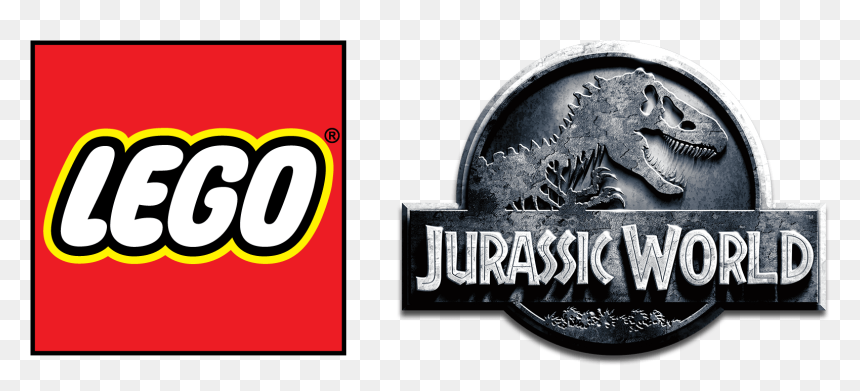 Legojurassicworldlogo - Lego Jurassic World 2 Symbol, HD Png Download - jurassic park logo png