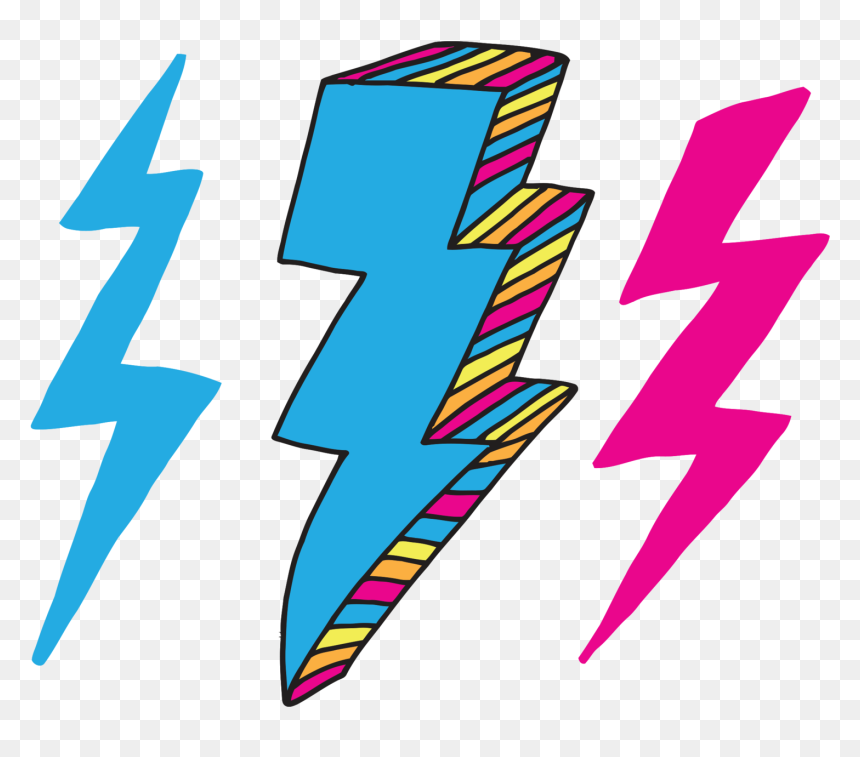 Tattly Temporary Tattoos Kids Mix, 1 Ounce , Png Download - Tattly, Transparent Png - lightning bolts png