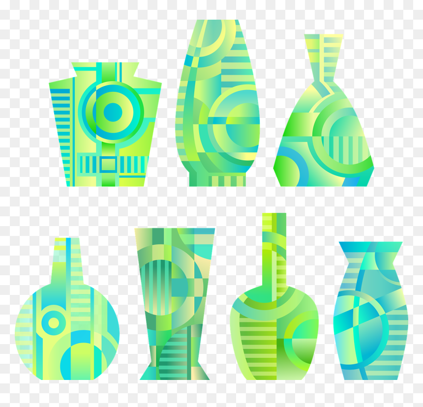 Vase, HD Png Download - abstract design png